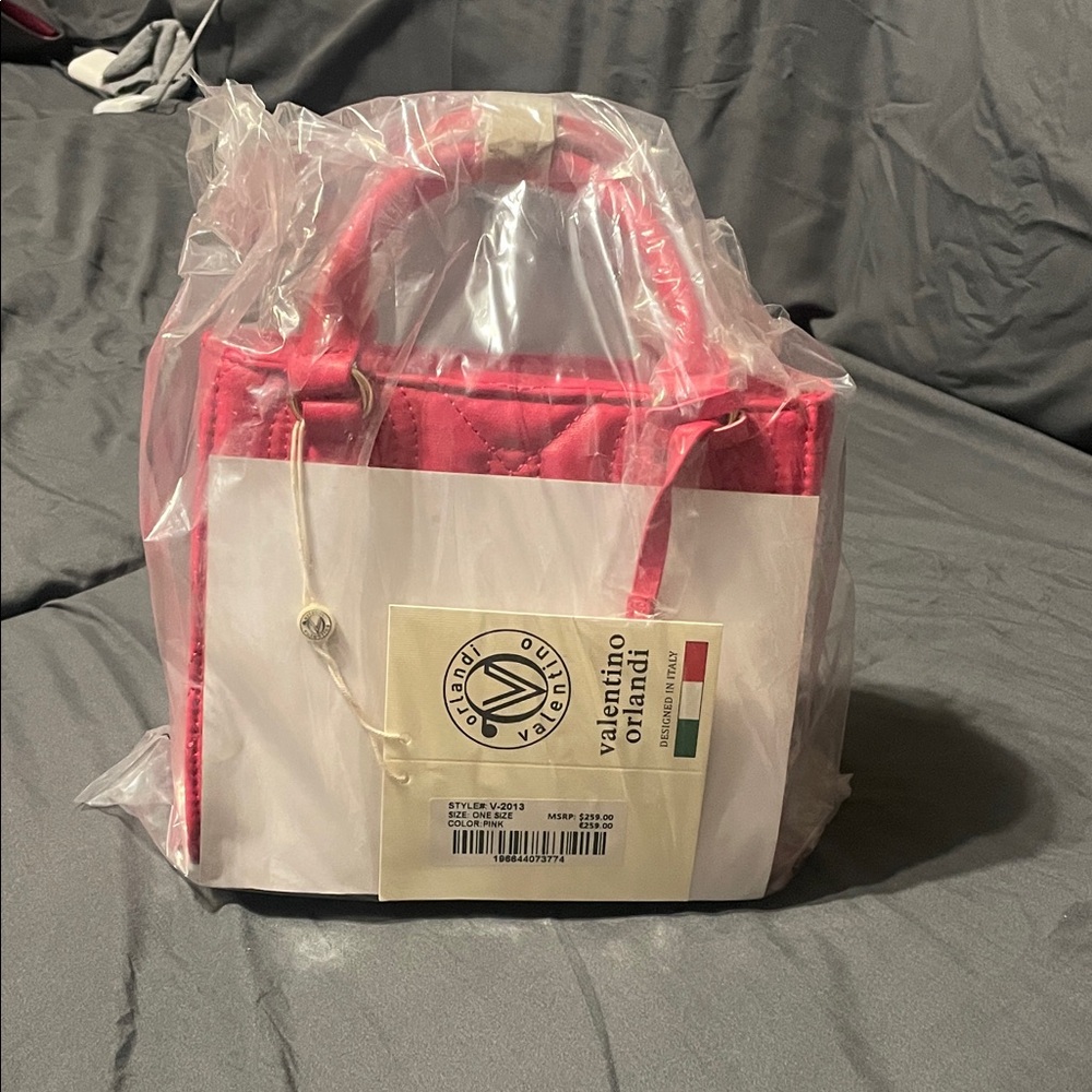 Valentino Orlandi Vibrant Pink Mini Bag - Picture 4 of 4